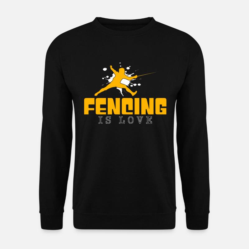 Fencing - Unisex Sweatshirt - black