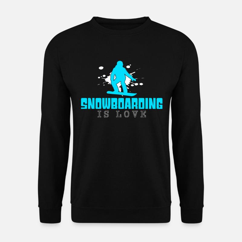 Snowboarding - Unisex Sweatshirt - black