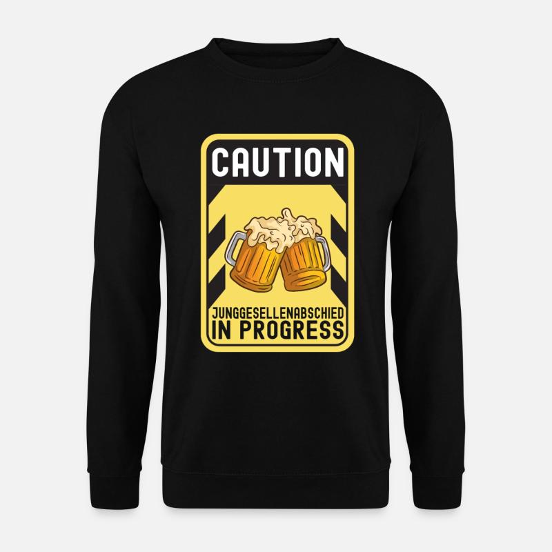 Junggesellenabschied Polternacht - Unisex Pullover - Schwarz