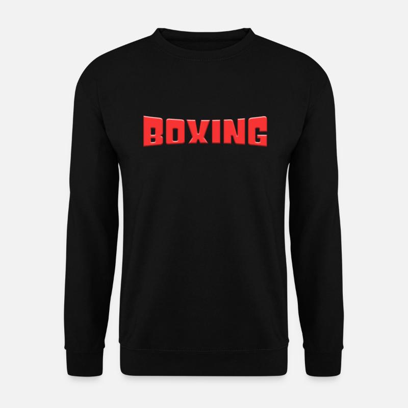 Boxe - Sweat-shirt Unisexe - noir