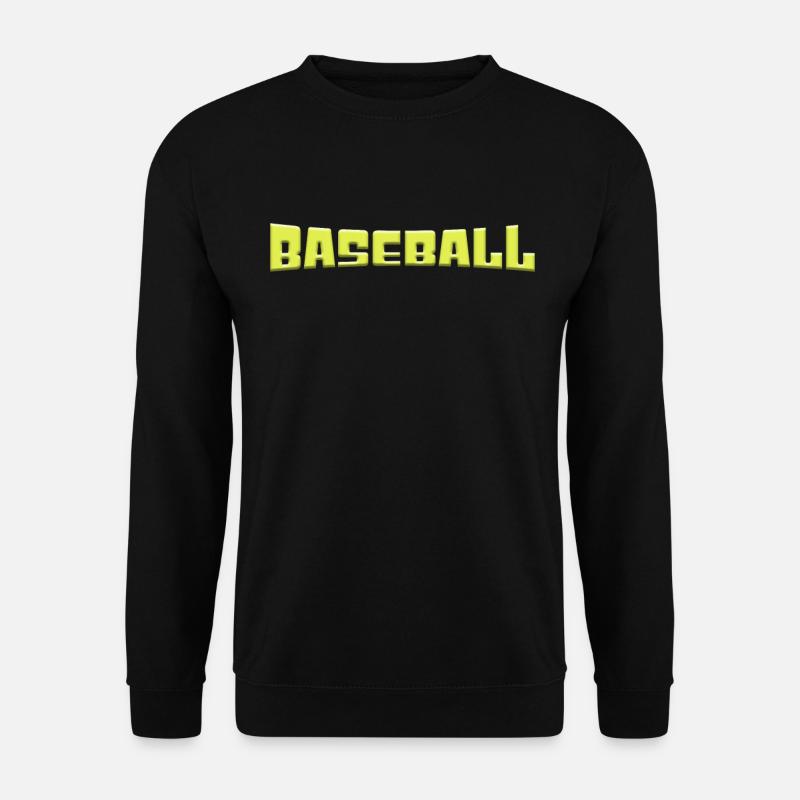 baseball - Unisex Sweatshirt - black