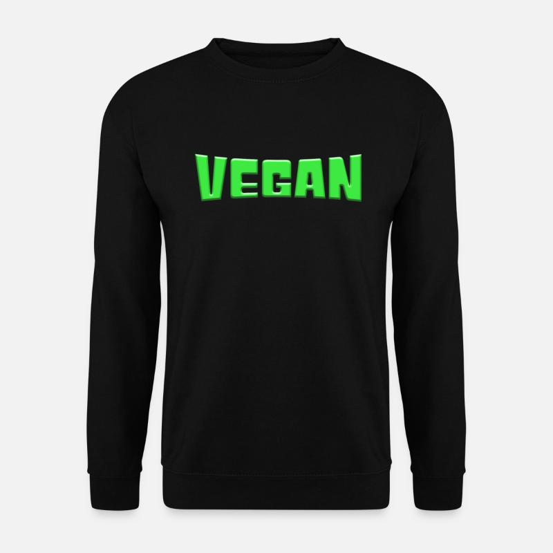 Vegan - Unisex Pullover - Schwarz