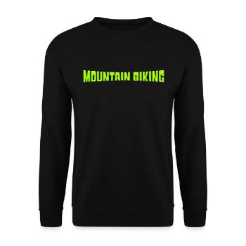 Mountain biking - Unisex Pullover - Schwarz - Vorne - Alina (178cm) & Michal (187cm)