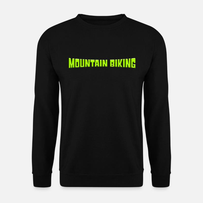 Mountain biking - Unisex Sweatshirt - black