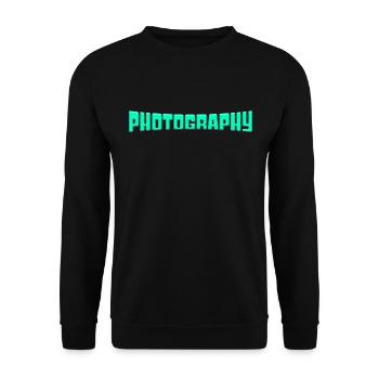 Fotografie - Unisex Pullover - Schwarz - Vorne - Alina (178cm) & Michal (187cm)