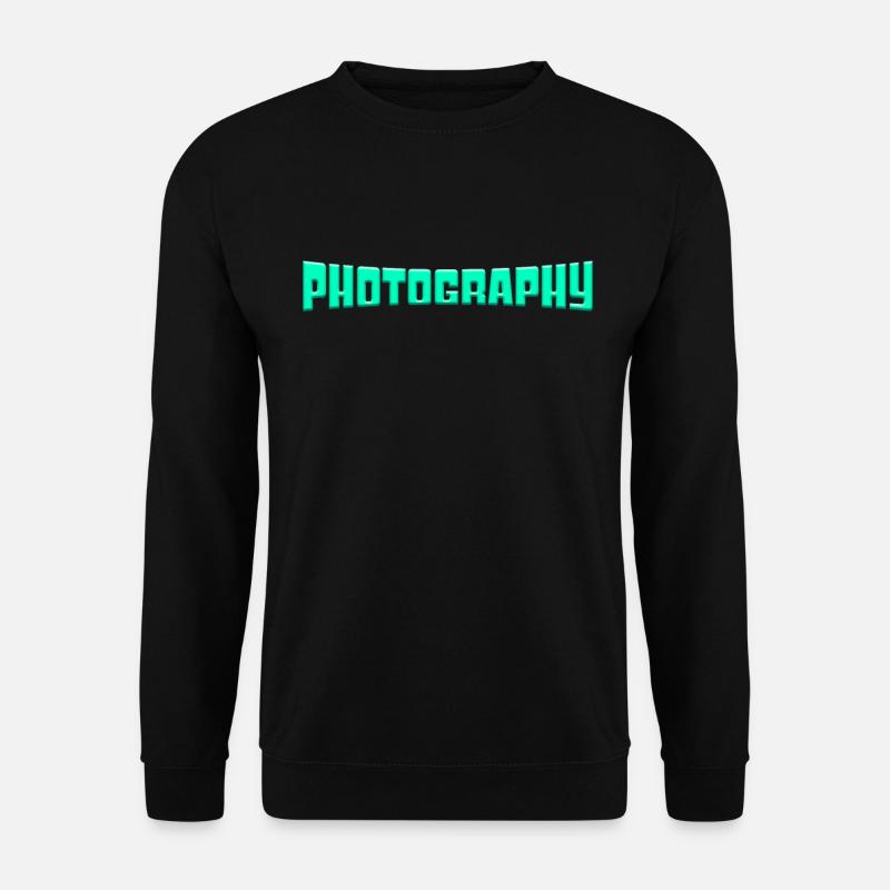 Fotografie - Unisex Pullover - Schwarz