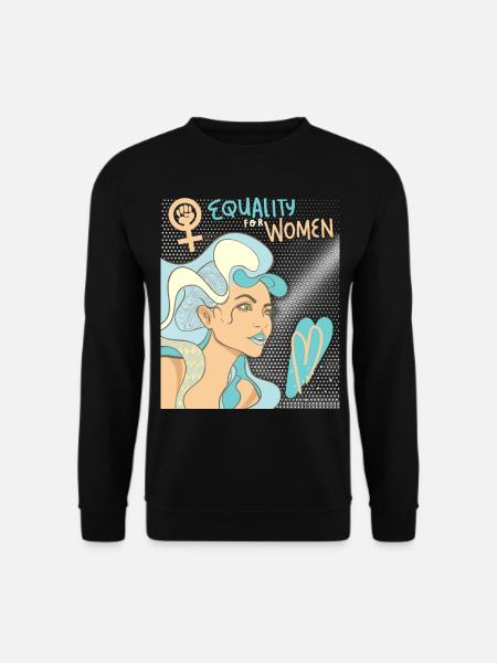 Frauenrechte, Gleichberechtigung, Womens Day - Unisex Pullover - Schwarz