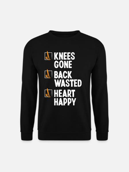 Windsurfing Knee Injury Back Surgery Windsurfer - Unisex Pullover - Schwarz