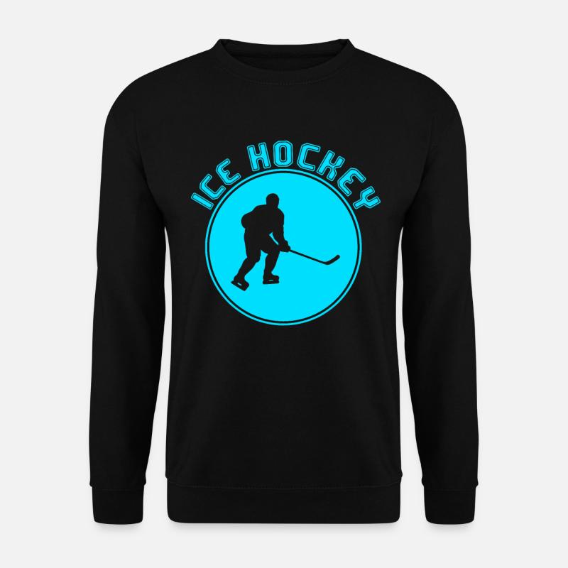 Eishockey - Unisex Pullover - Schwarz