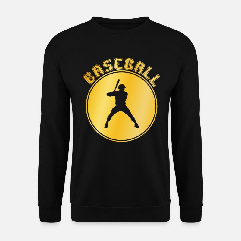 Baseball - Unisex Pullover - Schwarz