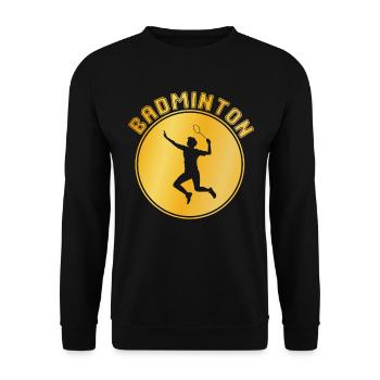 Badminton - Sweat-shirt Unisexe - noir - Devant - Alina (178cm) & Michal (187cm)