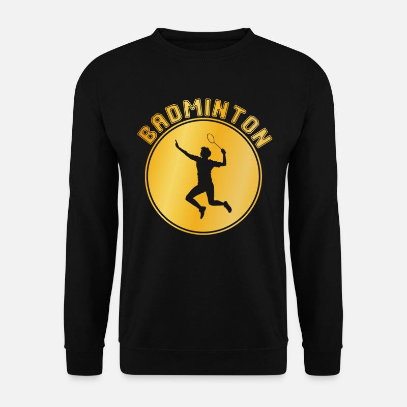 Badminton - Unisex Sweatshirt - black