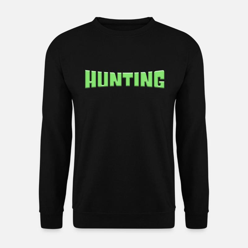 Jagen - Unisex Pullover - Schwarz