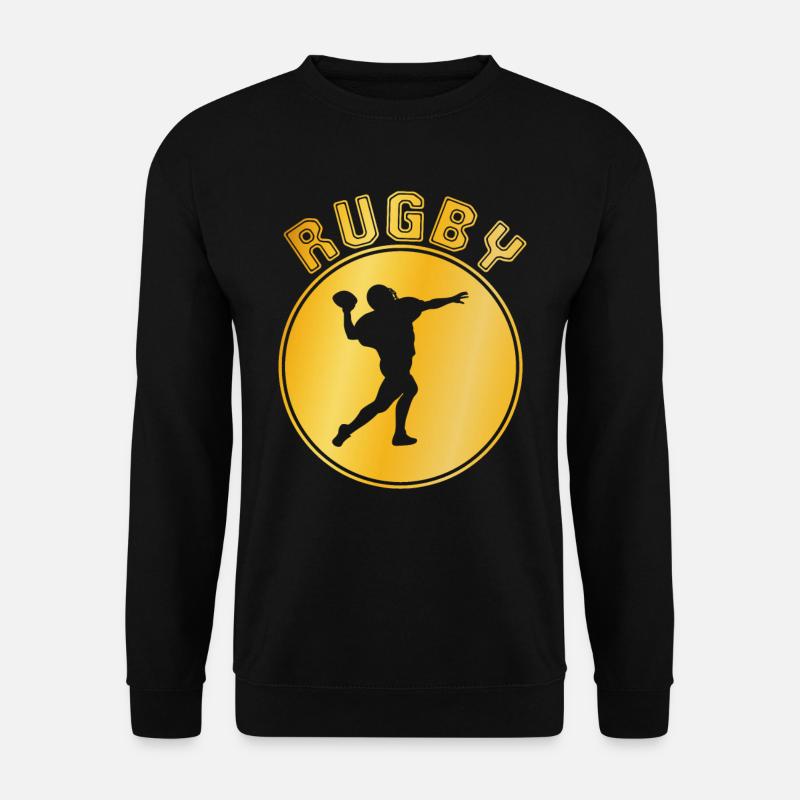 Rugby - Unisex Pullover - Schwarz