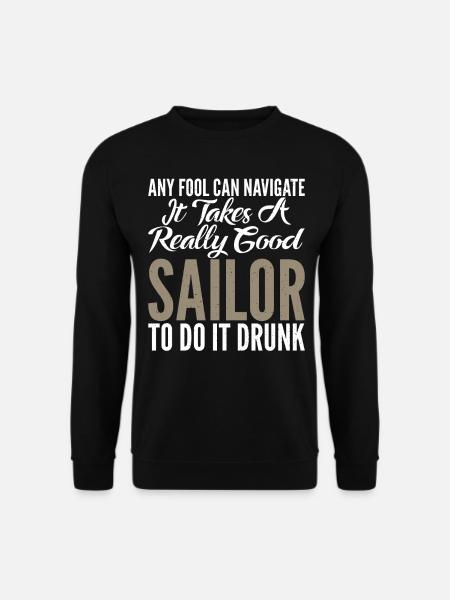 Katamaran-segeln - Unisex Pullover - Schwarz