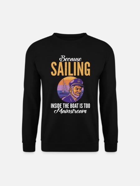 Catamaran sailing - Unisex Sweatshirt - black