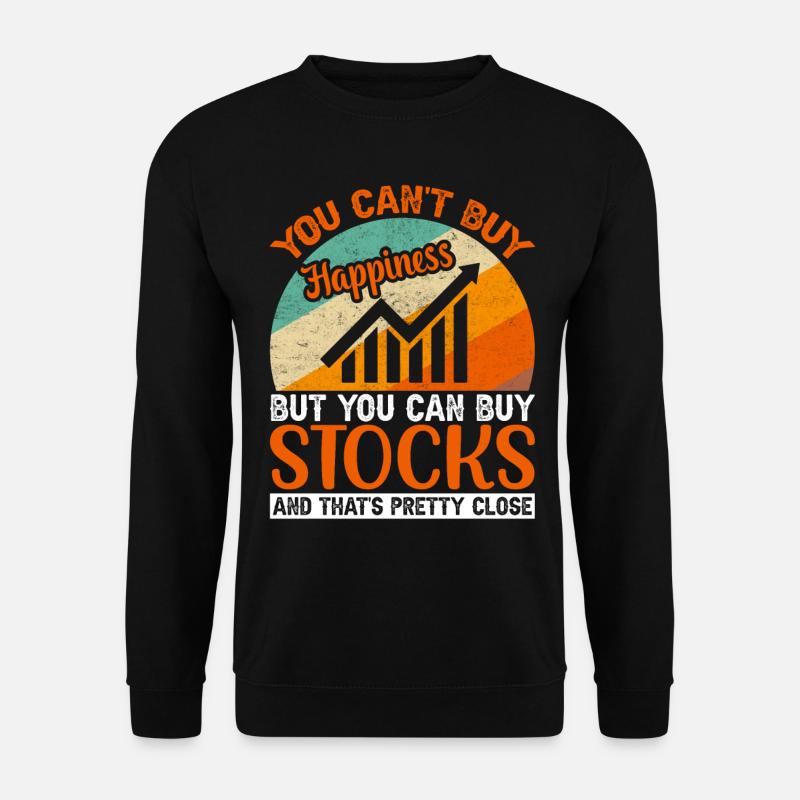 Trader Day Trading Forex Finanzen Börse Aktien - Unisex Pullover - Schwarz