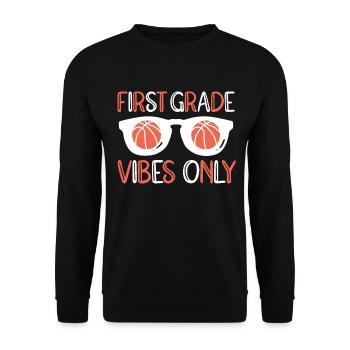 Dictons de basket-ball amusants pour les joueurs de basket-ball - Sweat-shirt Unisexe - noir - Devant - Alina (178cm) & Michal (187cm)