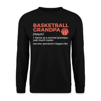 Dictons de basket-ball amusants pour les joueurs de basket-ball - Sweat-shirt Unisexe - noir - Devant - Alina (178cm) & Michal (187cm)