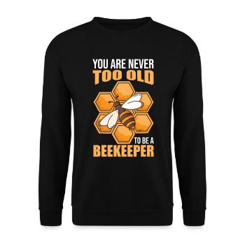 Cadeau d'apiculteur apiculteur abeille abeille - Sweat-shirt Unisexe - noir - Devant - Alina (178cm) & Michal (187cm)