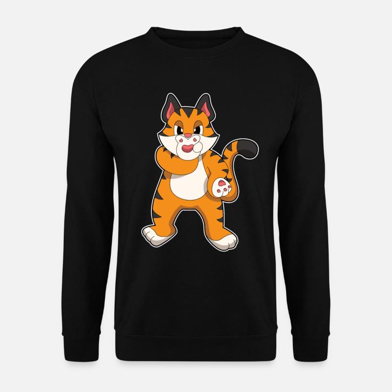 Tiger silent - Unisex Sweatshirt - black