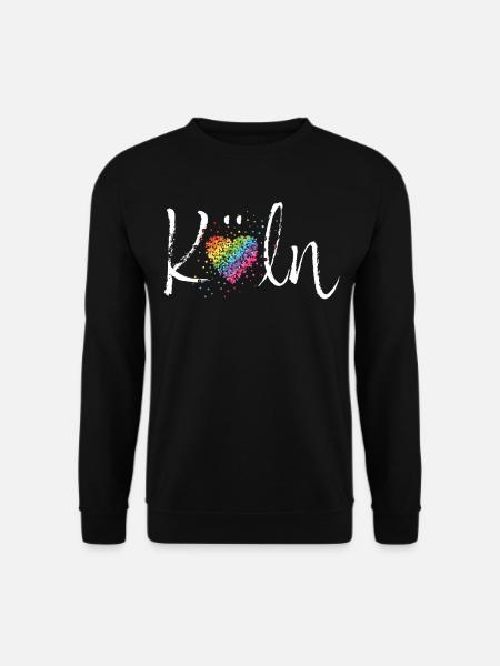 Köln Kölner Kölnerin LGBTQ Community Pride Gay - Unisex Pullover - Schwarz