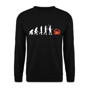 Cancer - Sweat-shirt Unisexe - noir - Devant - Alina (178cm) & Michal (187cm)
