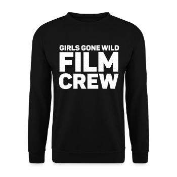 Girls Gone Wild Film Crew Partykostüm Filmteam - Unisex Pullover - Schwarz - Vorne - Alina (178cm) & Michal (187cm)