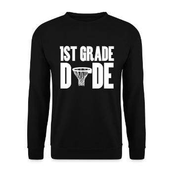 Dictons de basket-ball amusants pour les joueurs de basket-ball - Sweat-shirt Unisexe - noir - Devant - Alina (178cm) & Michal (187cm)