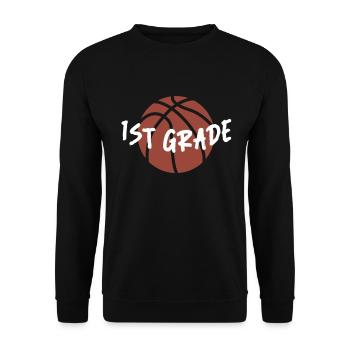 Dictons de basket-ball amusants pour les joueurs de basket-ball - Sweat-shirt Unisexe - noir - Devant - Alina (178cm) & Michal (187cm)
