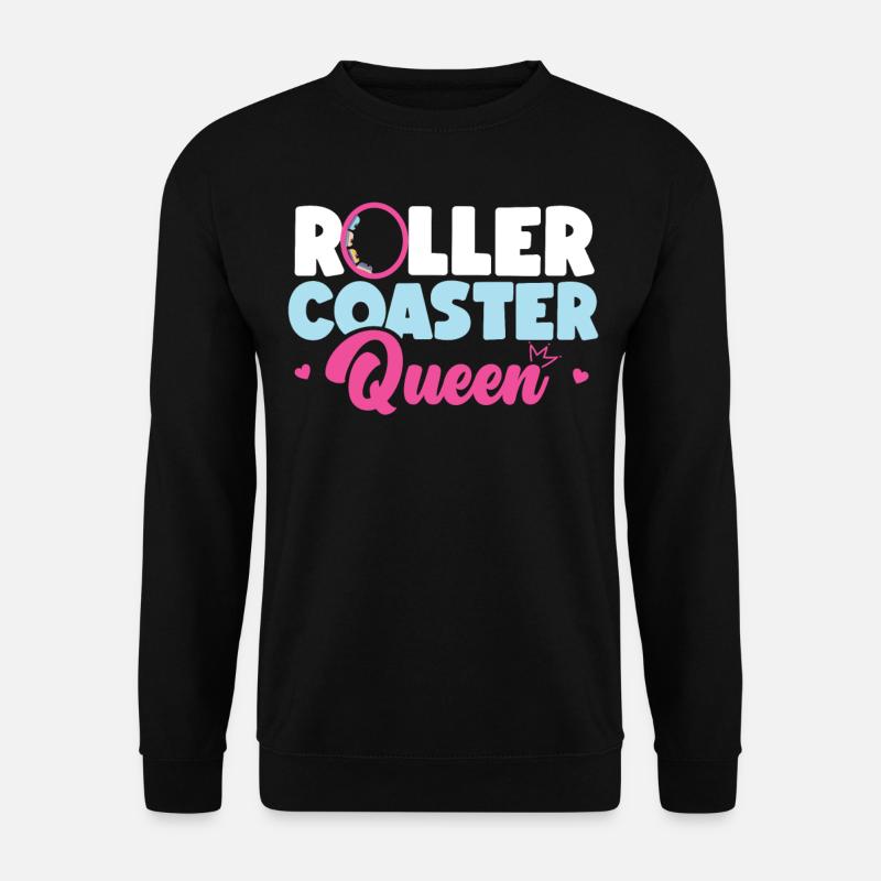 Roller Coaster Roller Coaster - Unisex Pullover - Schwarz