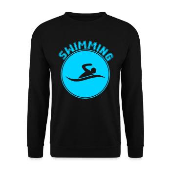 Nager - Sweat-shirt Unisexe - noir - Devant - Alina (178cm) & Michal (187cm)