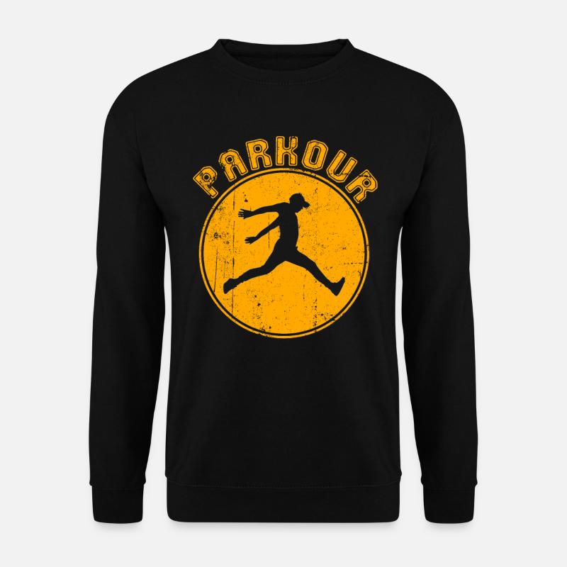 Parkour - Unisex Sweatshirt - black