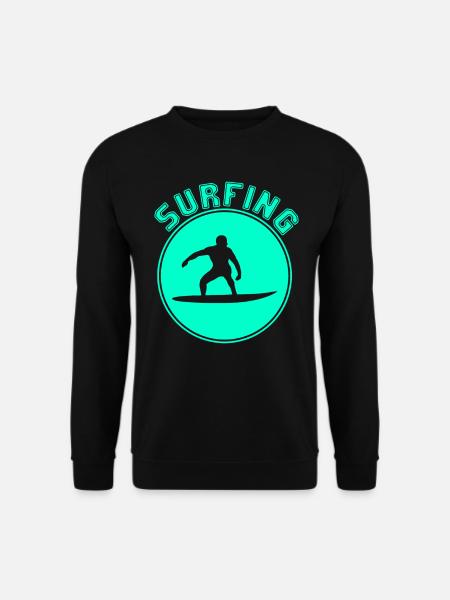 Surf - Sweat-shirt Unisexe - noir