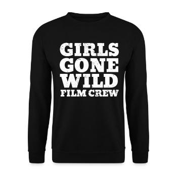 Girls Gone Wild Film Crew Party Costume Movie Crew - Sweat-shirt Unisexe - noir - Devant - Alina (178cm) & Michal (187cm)