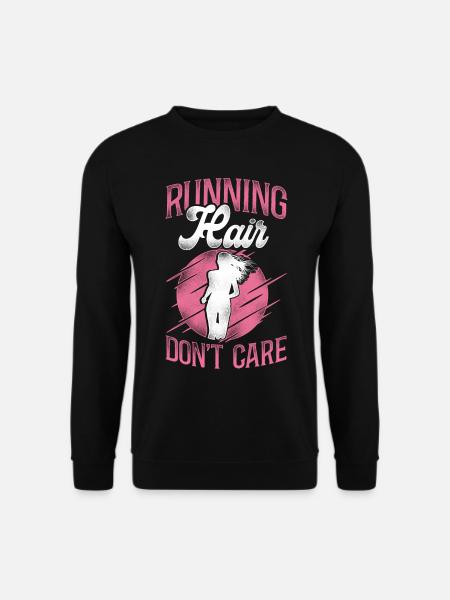 Running Runner Semi-Marathon Fille - Sweat-shirt Unisexe - noir