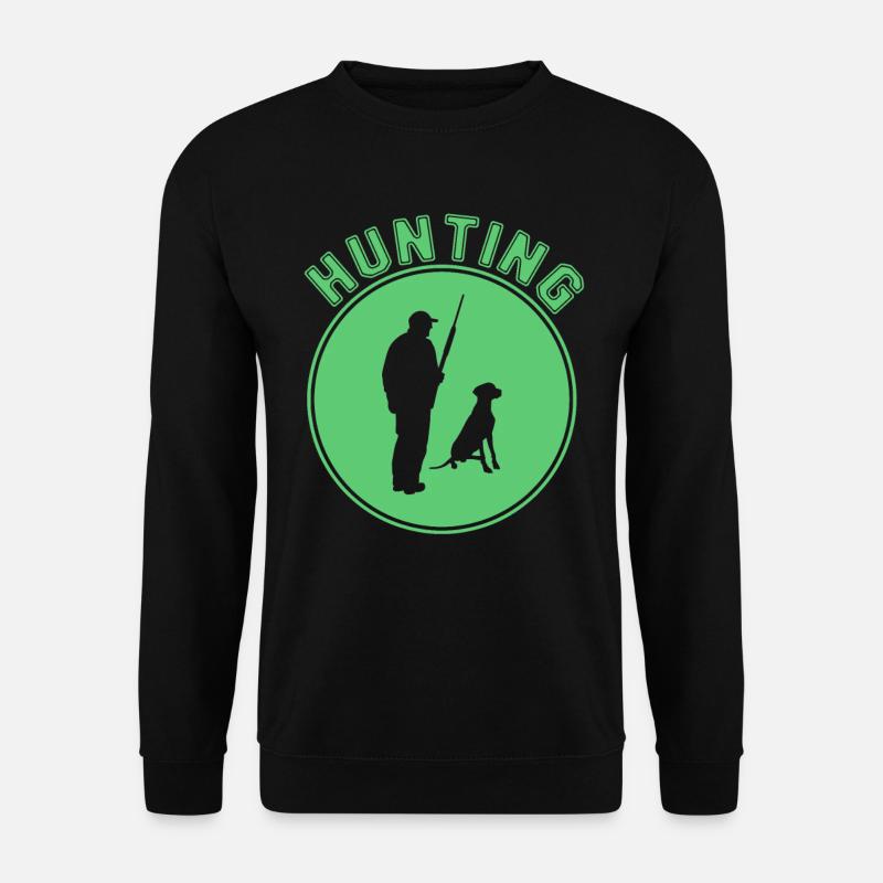 Hunt - Unisex Sweatshirt - black