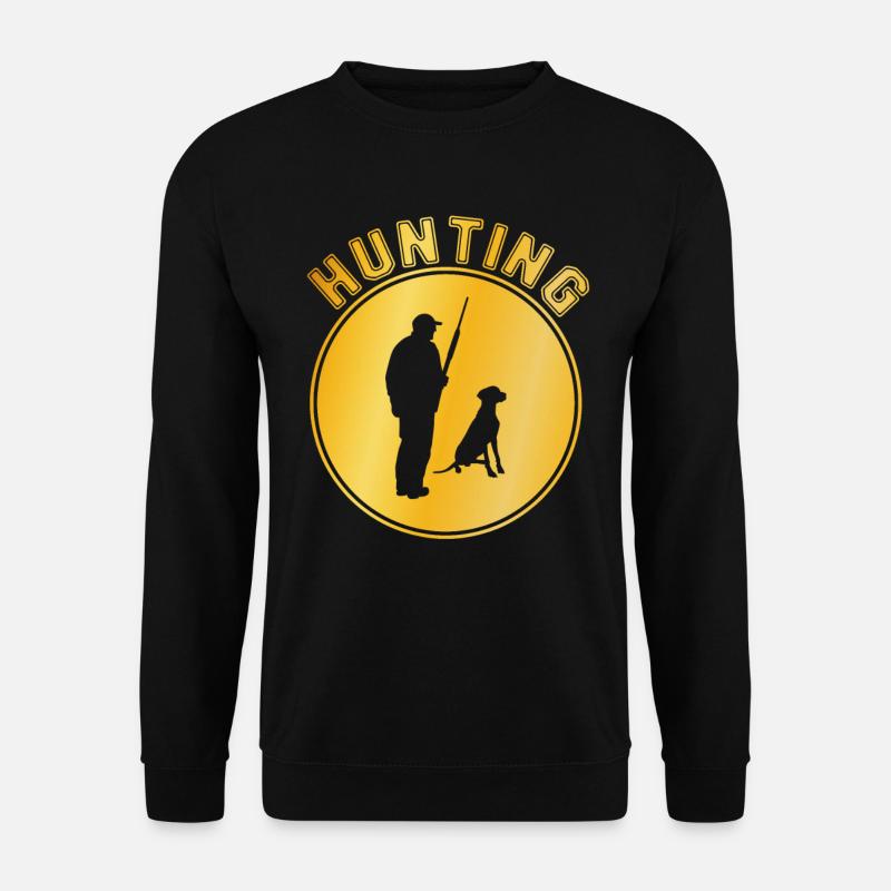 Hunt - Unisex Sweatshirt - black