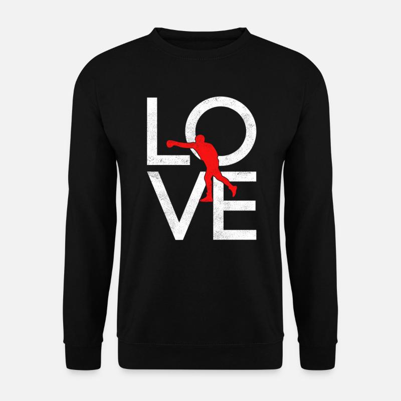 Boxe - Sweat-shirt Unisexe - noir