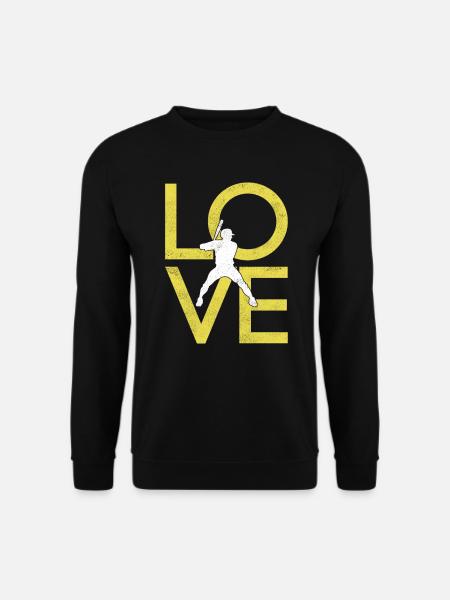 Baseball - Unisex Pullover - Schwarz