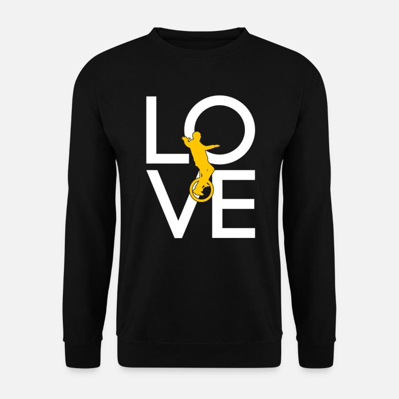 Einrad - Unisex Pullover - Schwarz