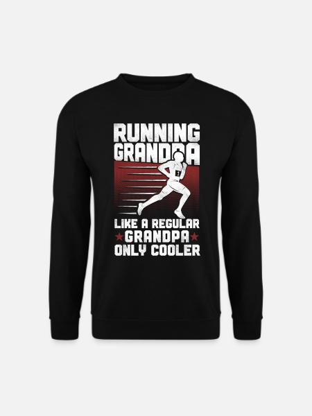 Running Runner Half Marathon - Unisex Sweatshirt - black