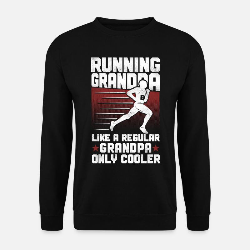 Running Runner Semi-Marathon - Sweat-shirt Unisexe - noir