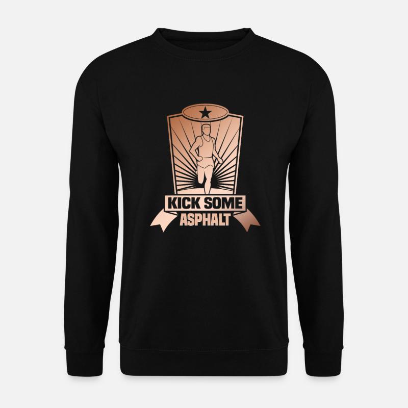 Running Marathon Runner Running - Sweat-shirt Unisexe - noir