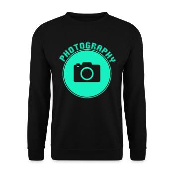 Fotografie - Unisex Pullover - Schwarz - Vorne - Alina (178cm) & Michal (187cm)