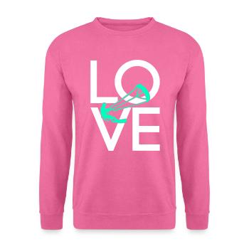 Kite surfen - Unisex Pullover - Pink - Vorne