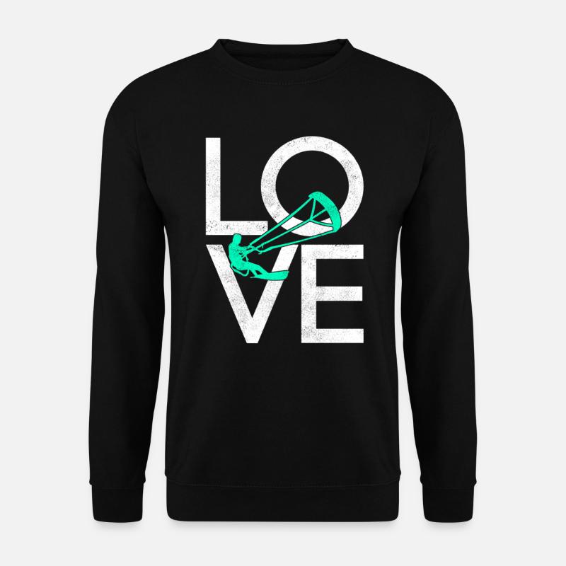 Kite surfing - Unisex Sweatshirt - black