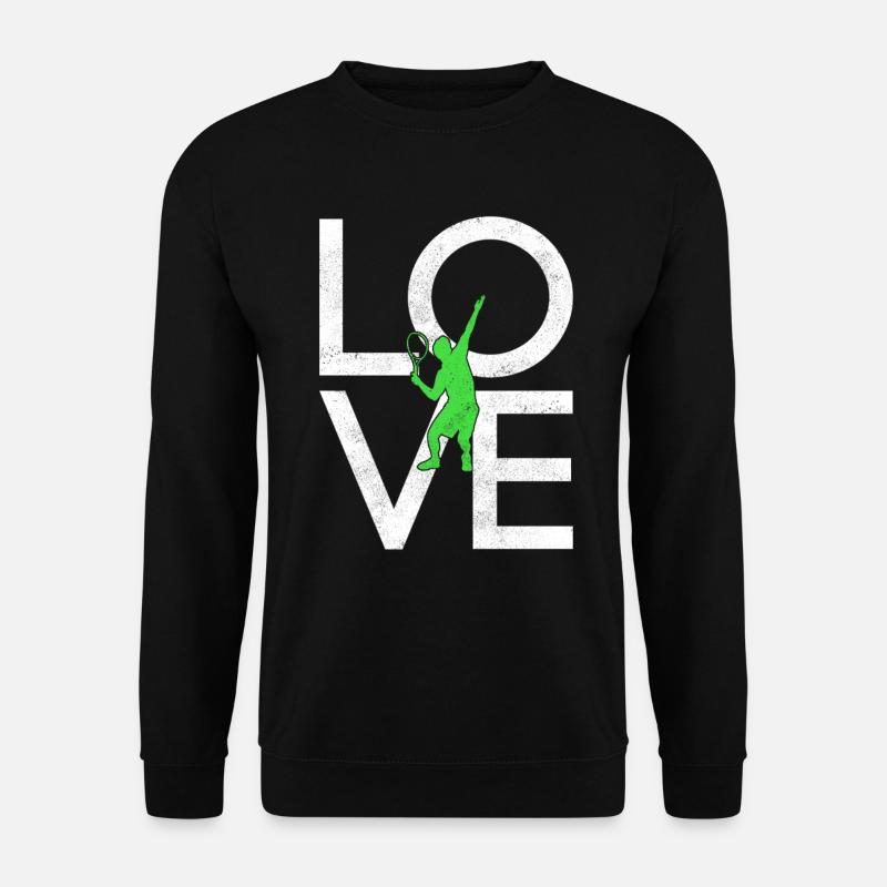 Tennis - Unisex Sweatshirt - black