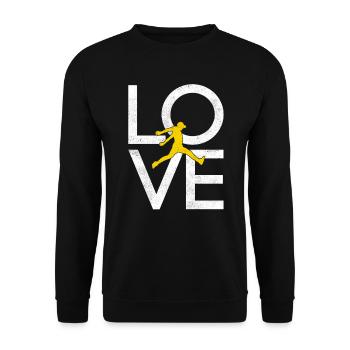 Parkour - Unisex Pullover - Schwarz - Vorne - Alina (178cm) & Michal (187cm)