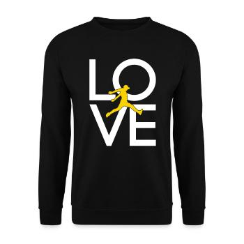 Parkour - Unisex Pullover - Schwarz - Vorne - Alina (178cm) & Michal (187cm)